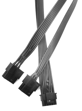 银欣电源模组线SST-ST60F  ST45SF-G显卡线 双8转16P（12+4）5.0