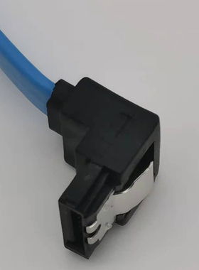 超短20CM 线身双通道SATA3硬盘数据线(6Gbps) 直头+弯头 单独包装