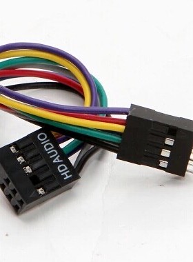 联想 前置音频9针转7针 联想音频线 联想机箱装ATX主板