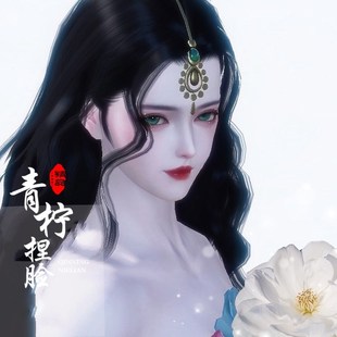 【理作】楚留香一梦江湖3.0捏脸成女伽蓝 孔雀姬经典服平行服通用