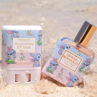日本OHANA 10周年史迪仔限定 MAHAALO香水史迪仔限定香氛防晒棒