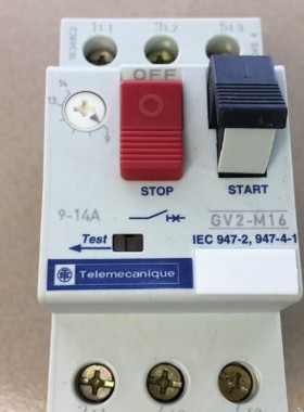 Telemecanique电机马达保护器断路器GV2-M14 M16 M20 M32 C 24-32