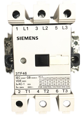 原装 西门子 3TF46 44-0XF0 交流接触器 3TF4644-0XF0 110V