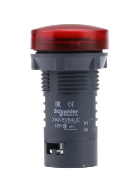 原装正品 XA2-EVB4LC 施耐德 LED信号灯 指示灯红色24V XA2EVB4LC