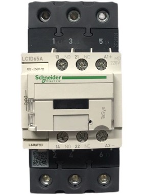 施耐德三极接触器直流DC220V 65A LC1D65AMD 原装正品三相接触器D