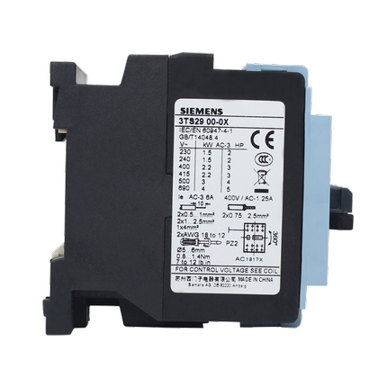 原装正品 3TS29 西门子 交流接触器 3TS2900-0X 110V 220V