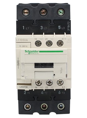 原装 施耐德三极直流接触器 LC1D50ABD 50A DC24V  LC1D50AFD