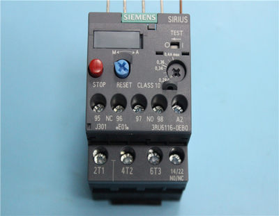 原装正品 西门子SIRIUS热继电器 3RU6116-0EB0 0.28-0.4A SIEMENS