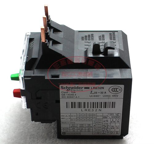 原装正品 施耐德接触器热过载继电器LRE32N 23-32A热保护器LRN32N