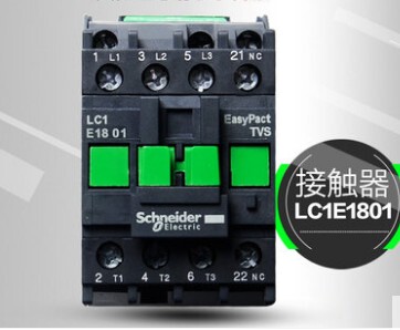 原装正品 施耐德 封星抱闸接触器 LC1-E1801 F5N 110V 3开1闭电梯