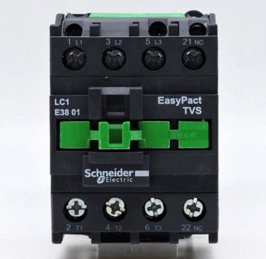 原装正品施耐德抱闸交流接触器三开一闭LC1-E3801 lc1n3801 220V