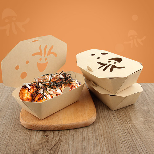 章鱼小丸子打包盒4粒6粒免费领样