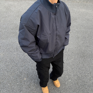 cleanfit高级感痞帅短款 UNCLEBLUE90白鸭绒美式 飞行员羽绒服男士