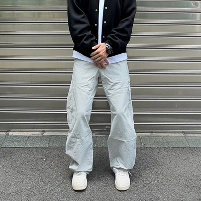 UNCLEBLUE长裤宽松复古工装裤