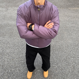 立领纯色防风外套男 新品 UNCLEBLUE 3M新雪丽防泼水运动棉服25冬季