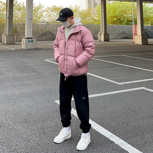 UNCLEBLUE潮立领休闲羽绒服