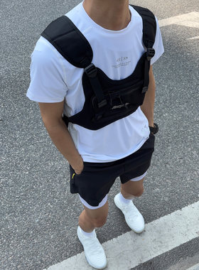 UBCG潮牌日系机能战术背心男