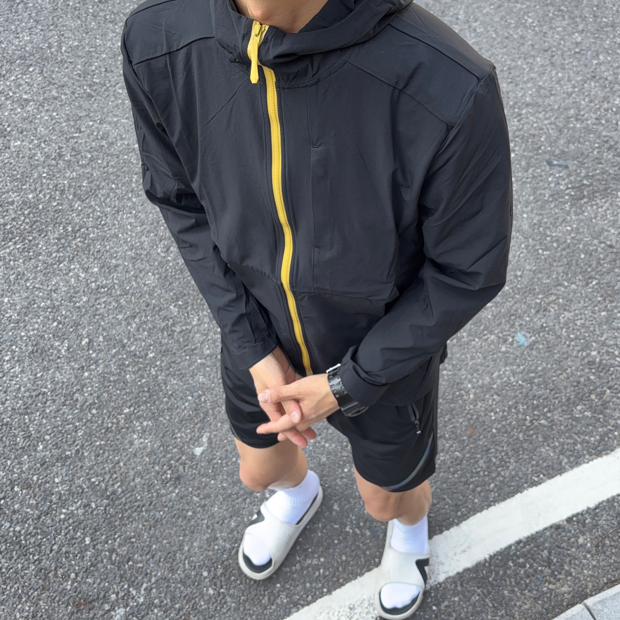 UNCLEBLUE轻量防风防晒衣26春夏新品户外运动防泼水防晒服外套