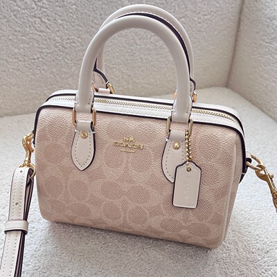 宝藏级混背 Rowan系列中号小号迷你mini波士顿斜挎包手提女包2025