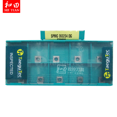 特固克U型钻铣刀片SPMG 060204 DG TT8020 扩孔钻铣加工用