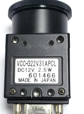 日本原装拆机工业相机CIS VGA VCC-G22V31APCL 12V 2.5W成色漂亮
