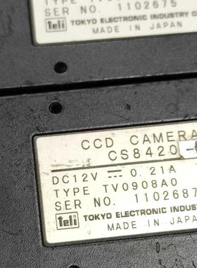 CS8420-09 CCD CAMERA TV0908A0 DC12V TELI 实物图 质量保证