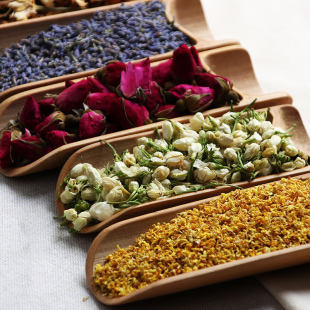 端午节天然艾叶驱蚊薰衣草中草药干花香囊包香袋荷包填充香料材料