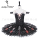 司宛戈专业芭蕾舞裙TUTU裙欧洲分体式 黑天鹅定制演出比赛芭蕾纱裙