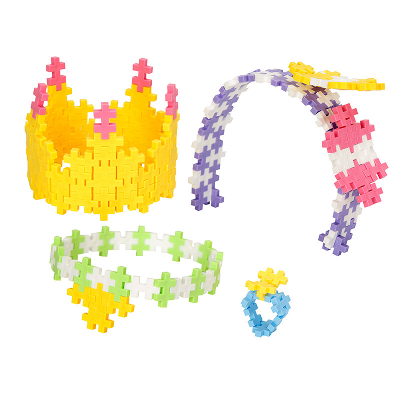 丹麦plus plus加加积木儿童男立体拼图拼搭幼教益智创意拼插玩具