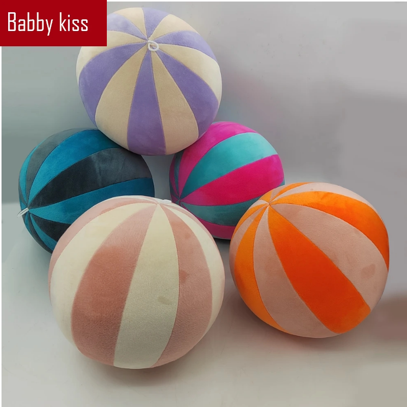 babbykiss毛绒西瓜彩色球吊件