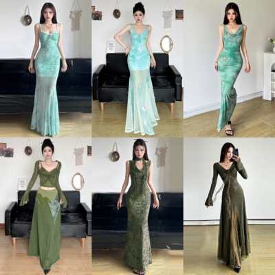 绿色系合集！度假风连衣裙/套装