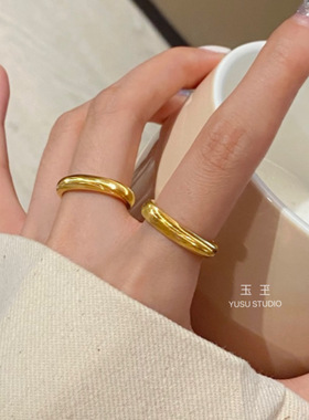 金店同款古法沙精品猫眼戒