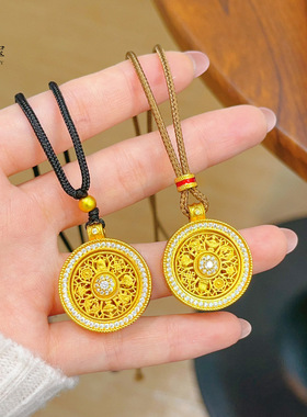 金店同款沙点钻镂空八宝罗