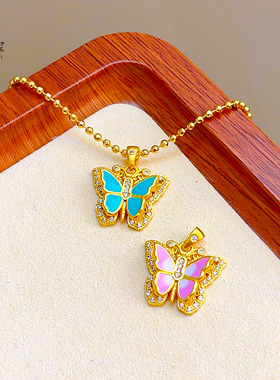 古法花丝沙金999点钻烧蓝