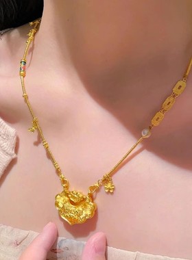 金店同款沙999锦鲤锁包双