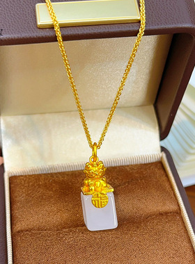 金店同款沙传承系列福狮项