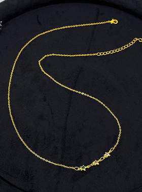 沙金999点钻五角星万能链