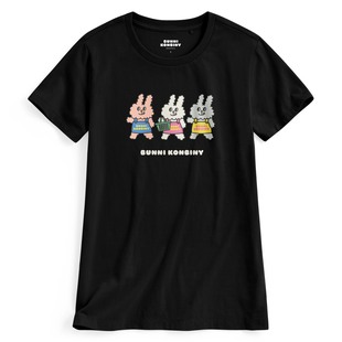 lativ Konbiny印花T恤 Bunni 女 诚衣