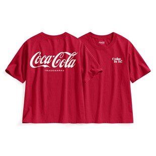 lativ 印花T恤 可口可乐宽版 女 诚衣