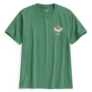 lativ 图鉴印花T恤 大人 男 诚衣