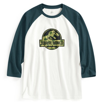 lativ 诚衣 Jurassic World拉克兰七分袖印花T恤-07-男