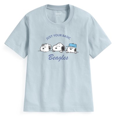 lativ 诚衣 史努比系列厚版印花T恤-10-女