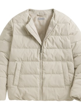 lativ 诚衣 极暖羽绒无领外套-男