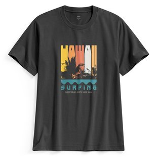 男 冲浪印花T恤 lativ 诚衣