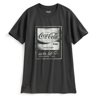 lativ 印花T恤 可口可乐宽长版 女 诚衣