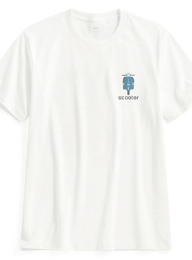 lativ 诚衣 摩托车印花T恤-01-男