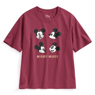 lativ 印花T恤 迪士尼系列宽版 女 诚衣