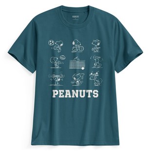 史努比系列印花T恤 男 诚衣 lativ