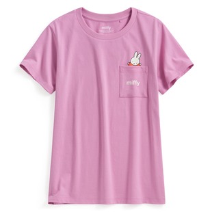 诚衣 Miffy Friends口袋印花T恤 女 and lativ