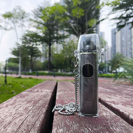 蛮牛二代保护套裸感弹出套TPU通用牛一牛二套OXVA XLIM 硬壳挂链